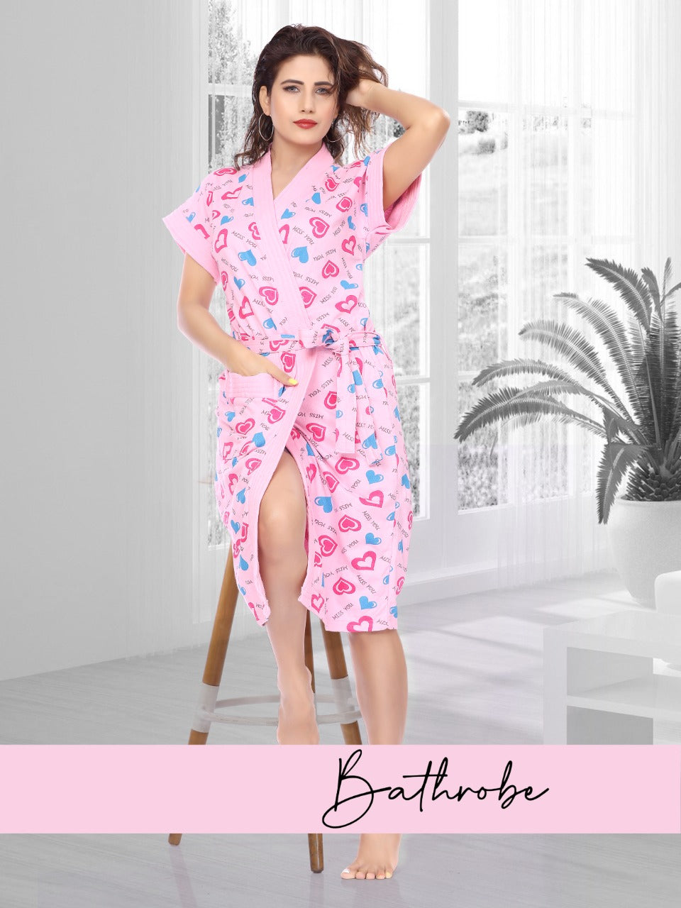Print Bathrobes for Women