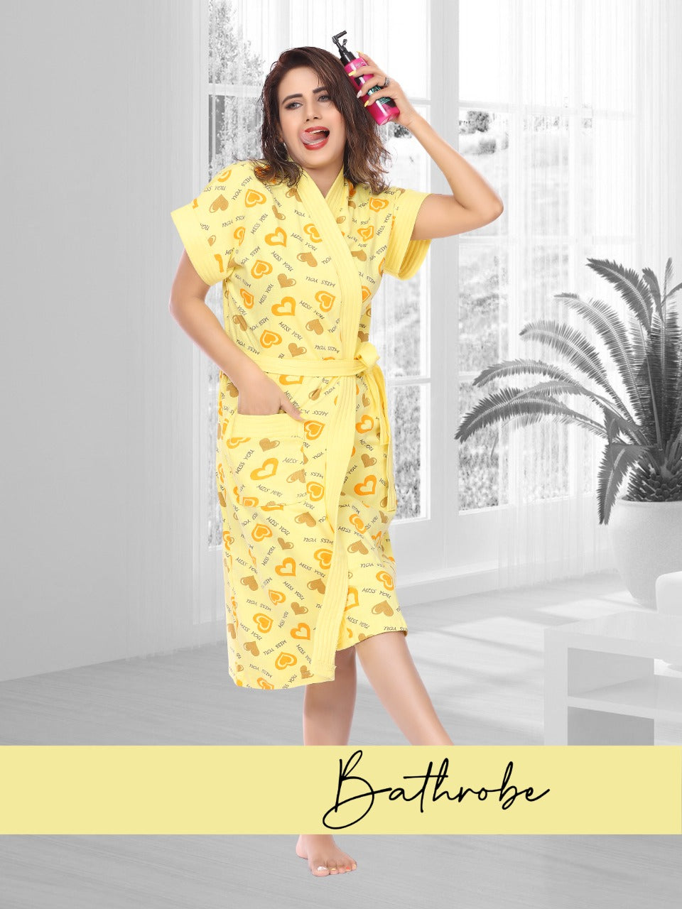 Print Bathrobes for Women